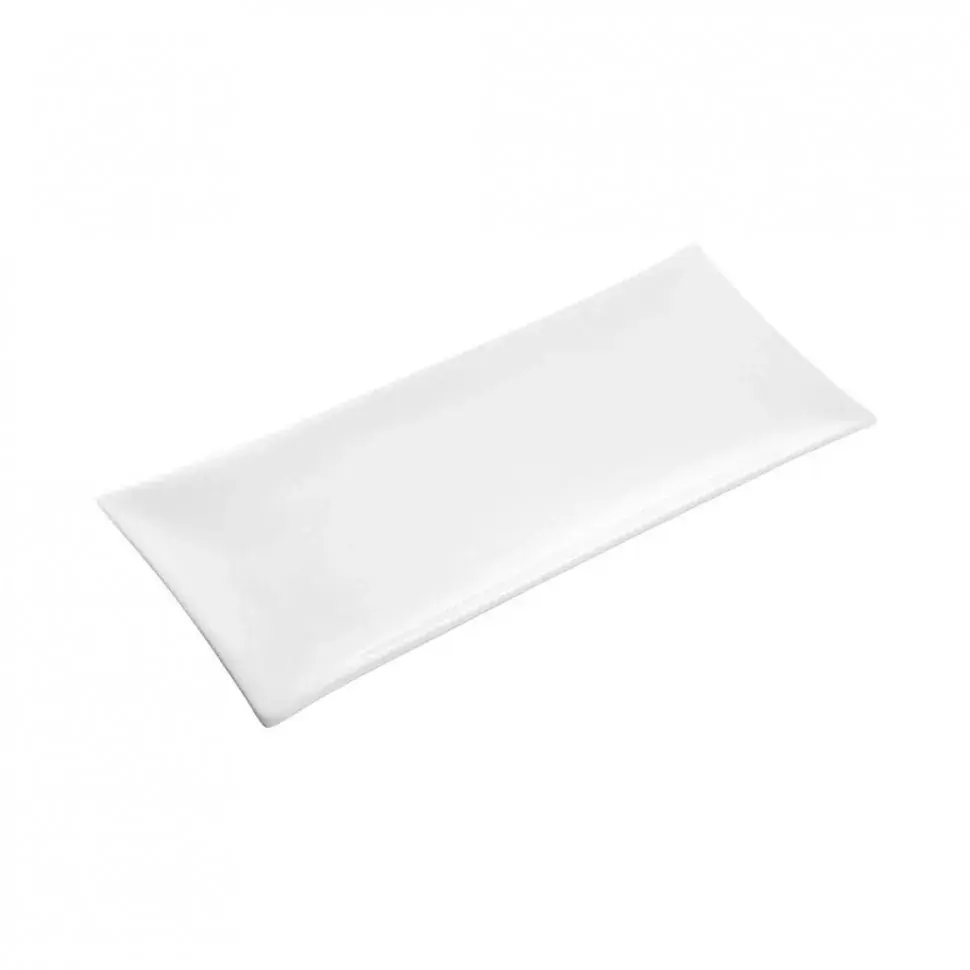 Plato postre rect. 27x10 cm