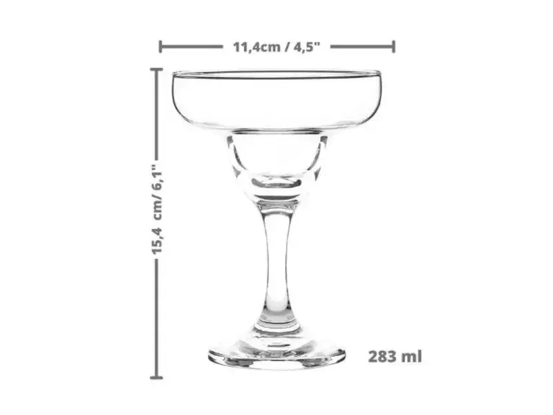 Copa margarita 283 cc