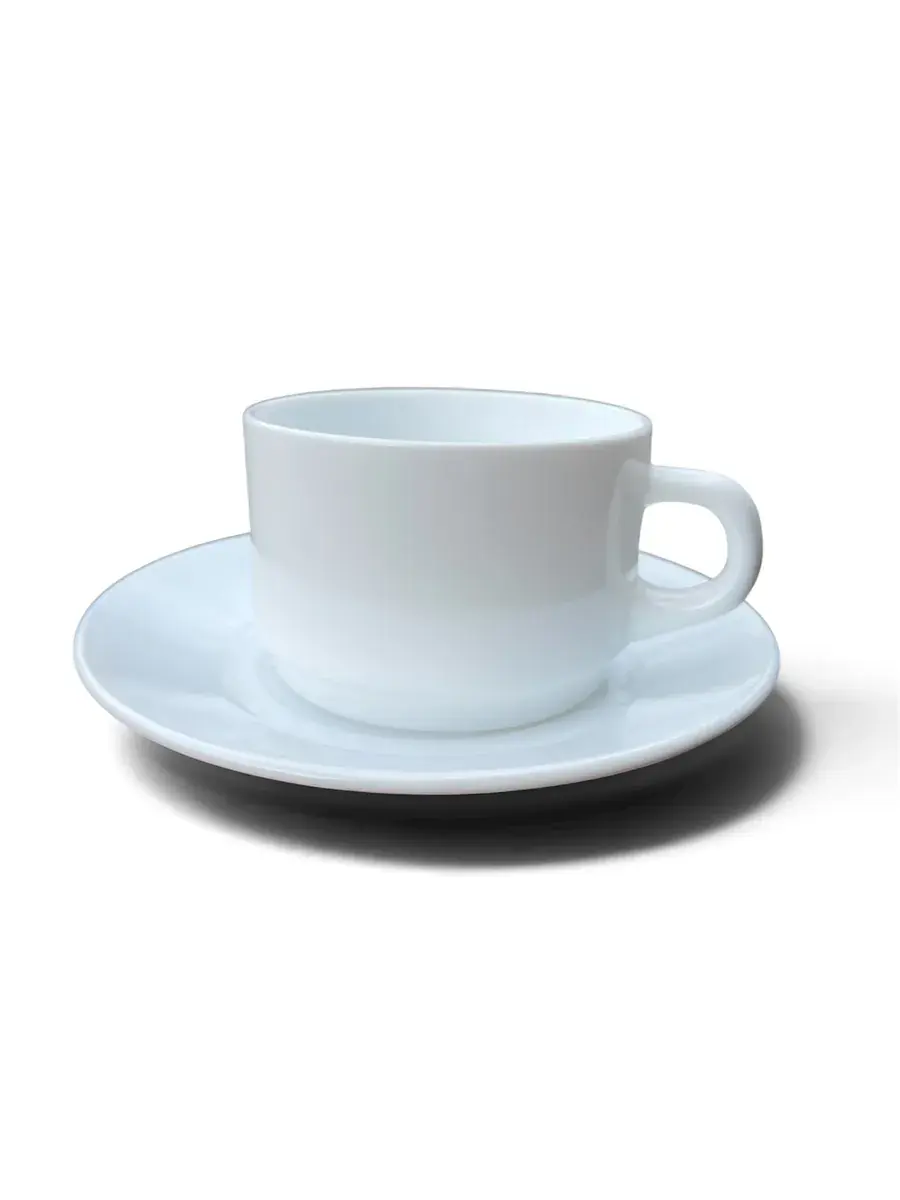 Taza café c/ platillo luminarc 100 cc