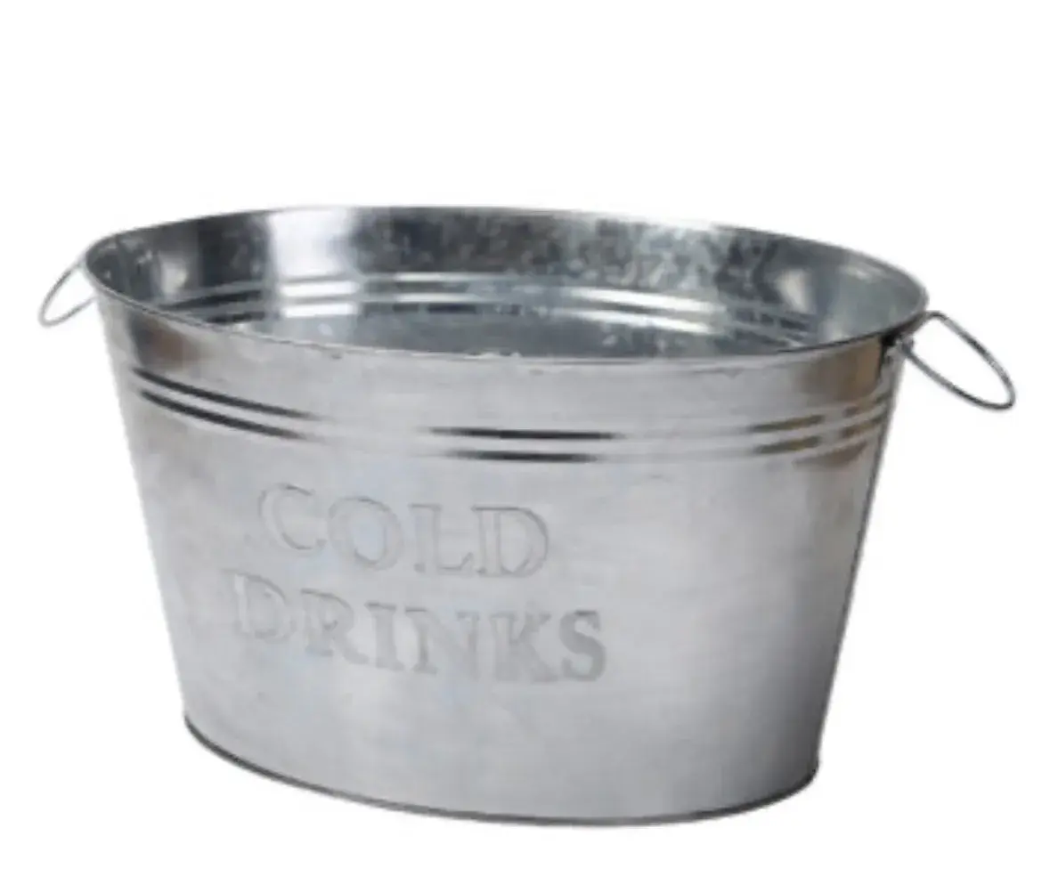 HIELERAS PARTY ACERO INOX. 52x36x28 CM