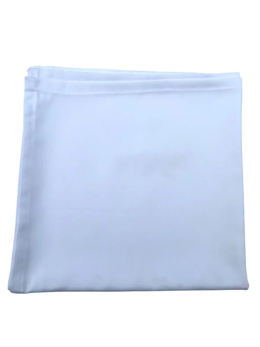 Carpeta de tela color blanco