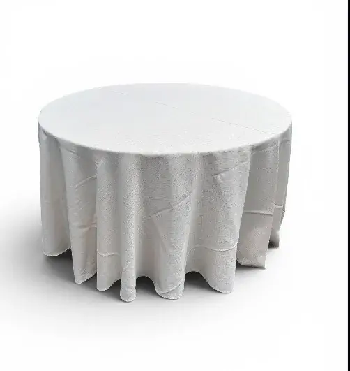 Mantel redondo color beige claro 3 mts. diametro
