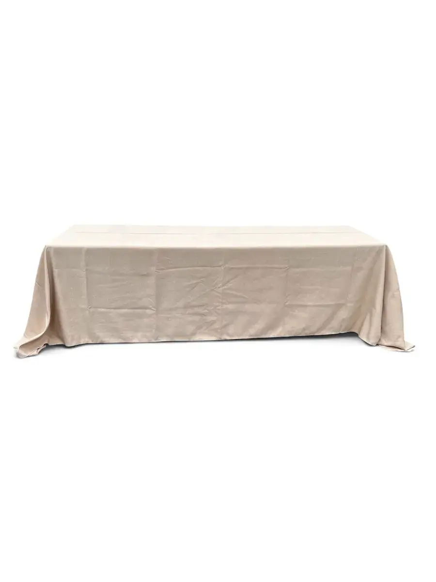 MANTEL RECT. COLOR BEIGE PARA MESÓN 2,40 CM. (3,90x2,25 CM.)