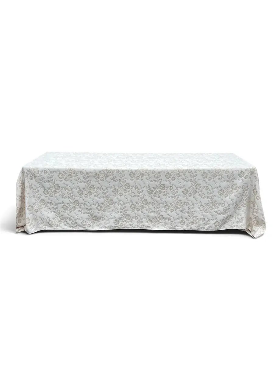 MANTEL RECT. BROCATO PARA MESÓN DE 2,40 CM. (3,90x2, 25 CM.)