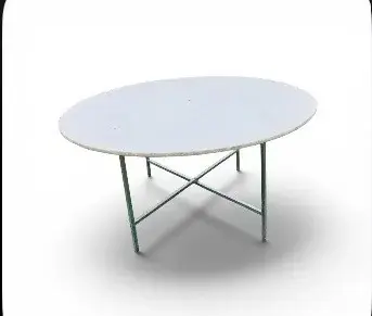 MESA REDONDA DESMONTABLE 10 PERS. 1,50 DIÁMETROx75 CM