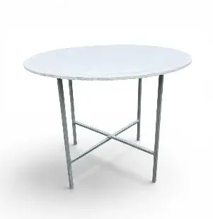 MESA REDONDA DESMONTABLE ALTO 75x 90 CM. DIÁMETRO