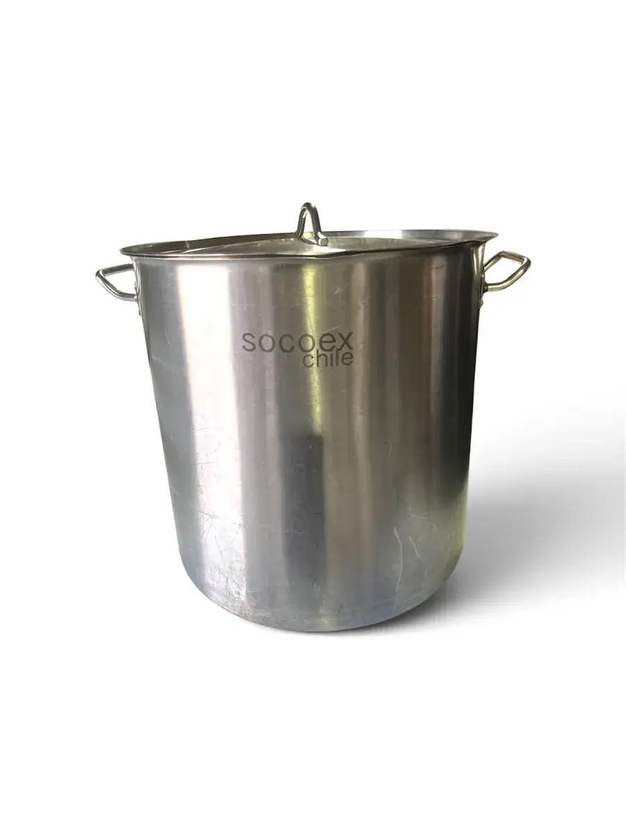 Fondo acero inox. 40 lts